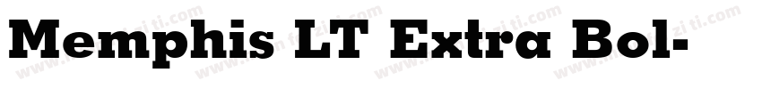 Memphis LT Extra Bol字体转换
